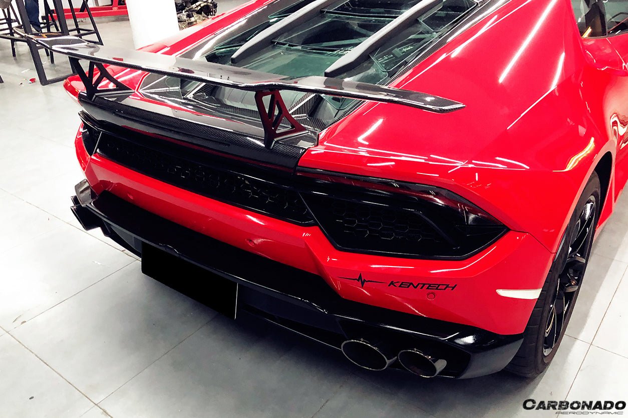 2015 - 2020 Lamborghini Huracan LP610/LP580 VRS Style Carbon Fiber Trunk Spoiler